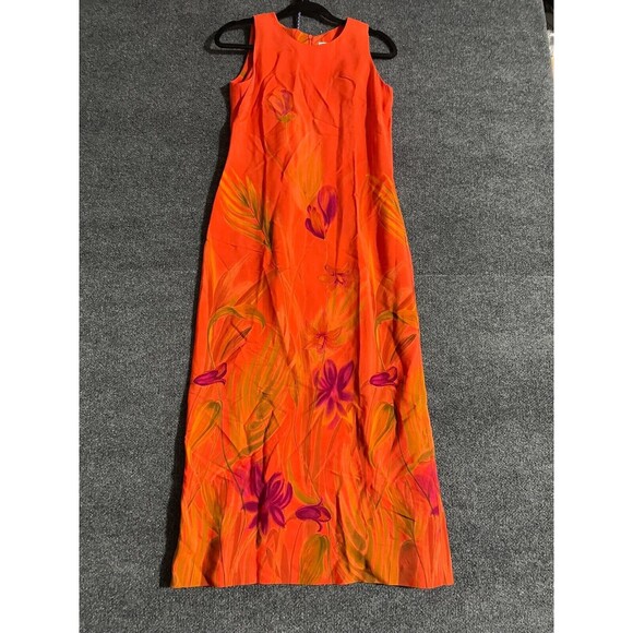 Jessica Howard Dress Womens Petite Floral Design Sleeveless - Picture 1 of 13
